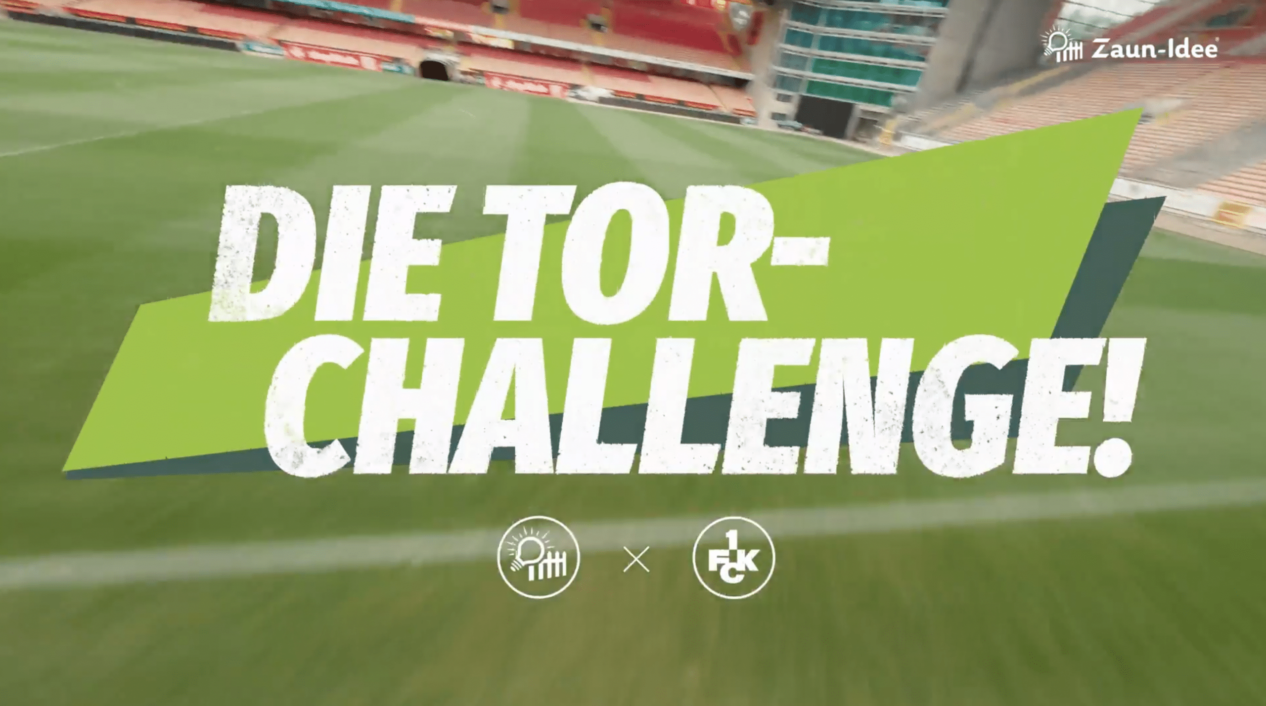 Finaler Schriftzug der Commercial besagt Die Torchallenge